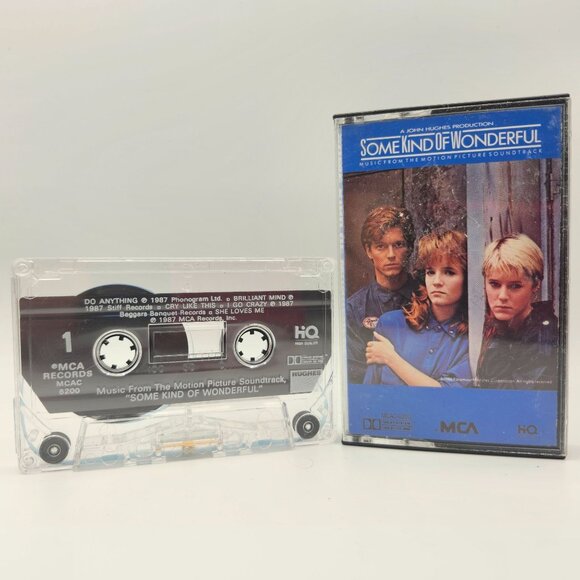 Some Kind Of Wonderful Soundtrack Cassette 1987 MCA Records Hughes MCAC-8200 Pro - Picture 1 of 3